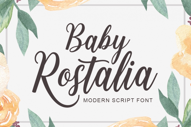 Baby Rostalia Font Download
