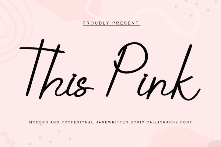 This Pink Font Download