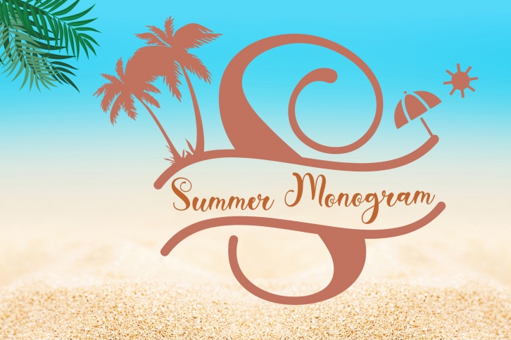Summer Monogram Font Download