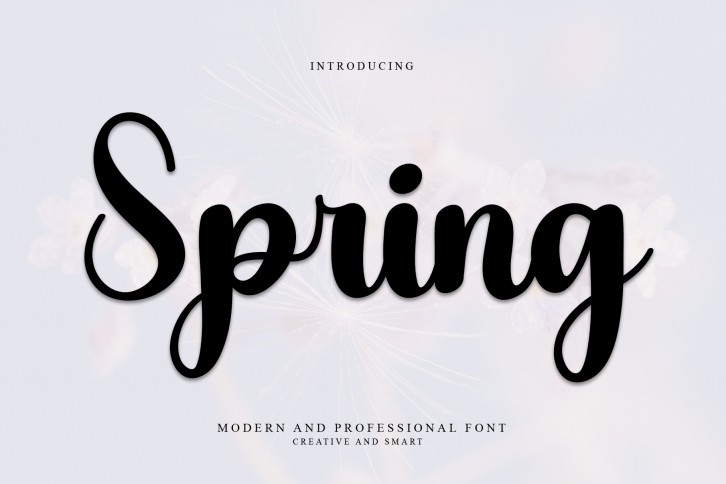 Spring Font Download