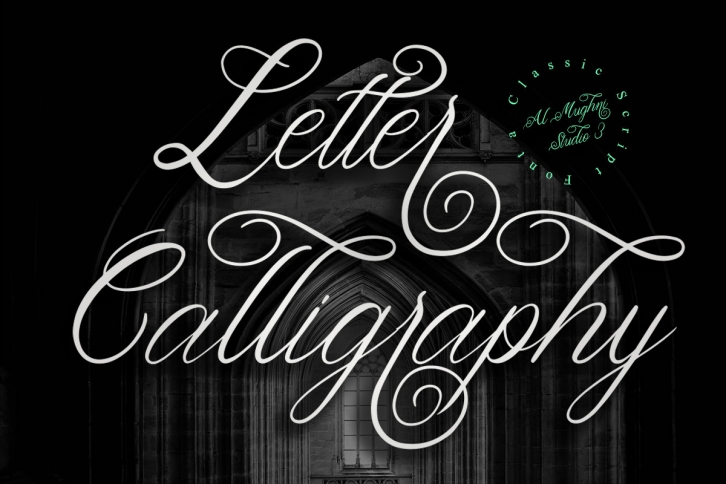 Letter Calligraphy Font Download