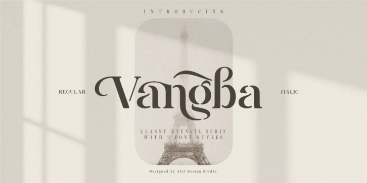 Vangba Font Download