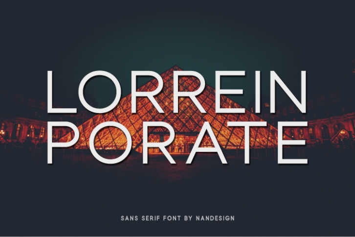 Lorrein Porate Font Download
