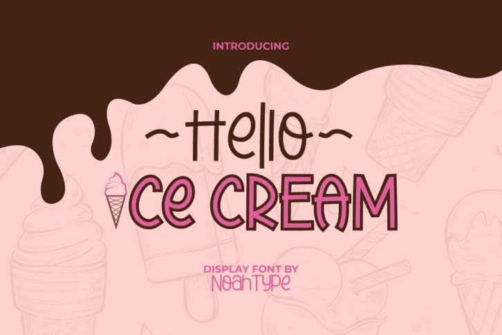 Hello Ice Cream Font Download