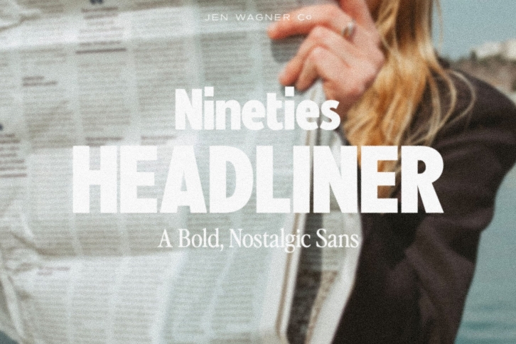Nineties Headliner Font Download