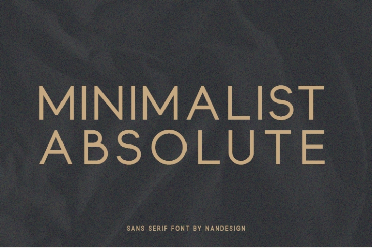 Minimalist Absolute Font Download