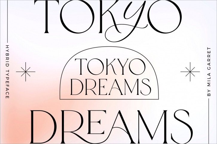 Tokyo Dreams Display Ligature Serif Font Download