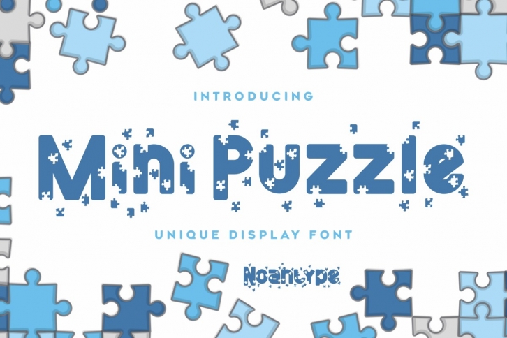 Mini Puzzle Font Download
