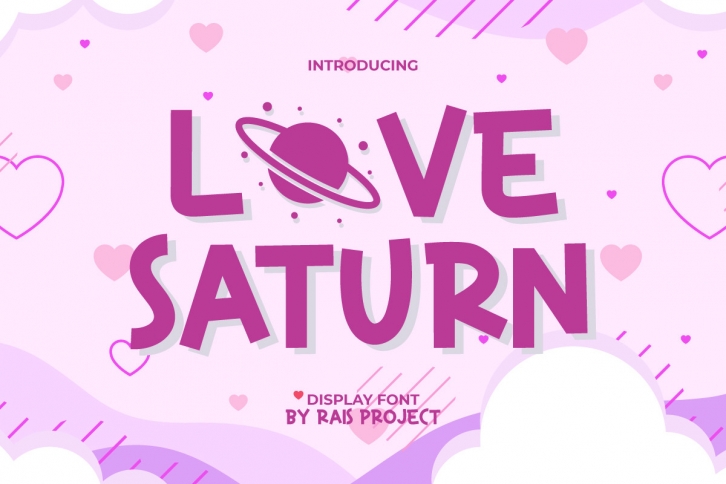 Love Saturn Font Download