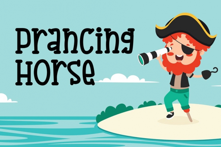 Prancing Horse – Kids Font Font Download