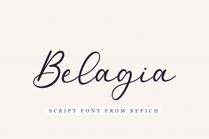 Belagia Font Download