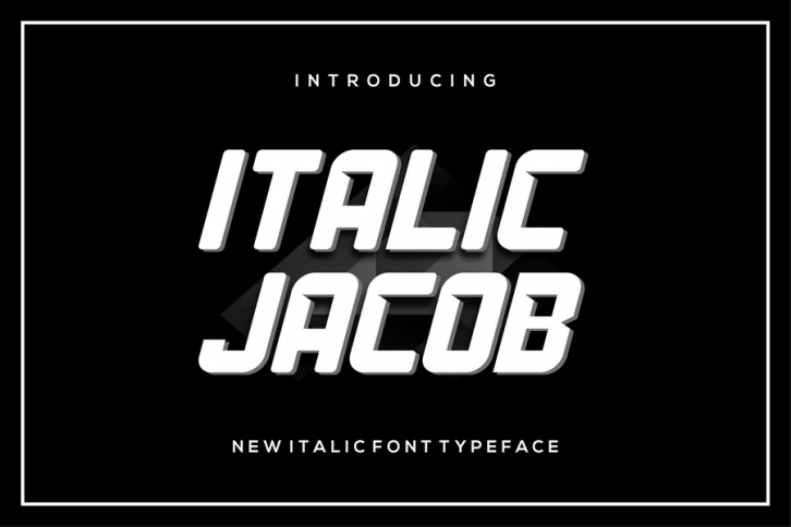 ItalicJacob Font Font Download