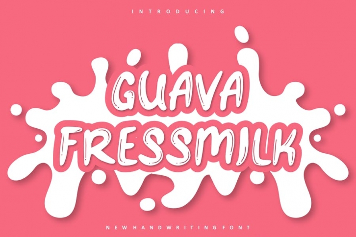 Guava Fressmilk Font Font Download