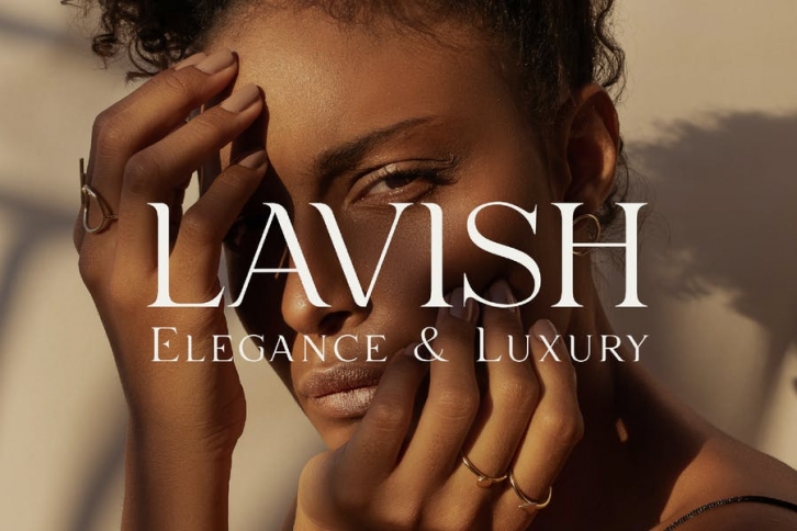 Lavish - Elegant Typeface Font Download