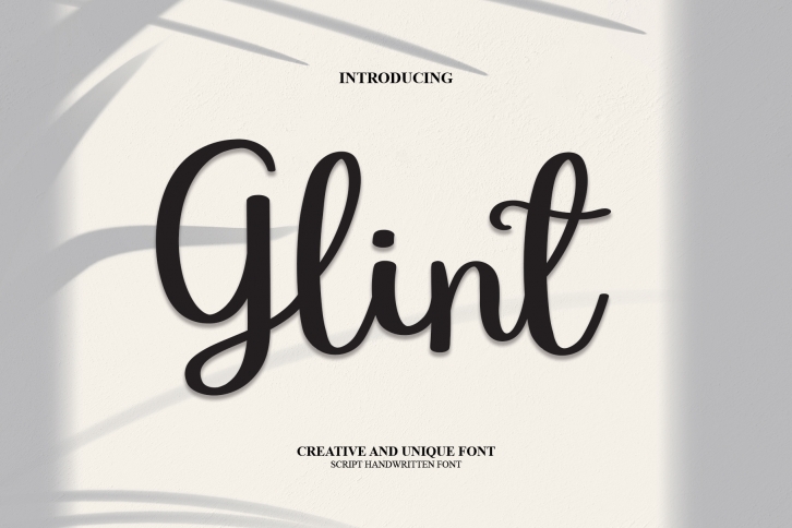 Glint Font Download
