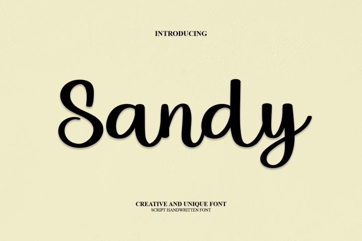 Sandy Font Download