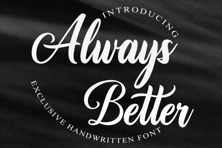 Always Better Font Download