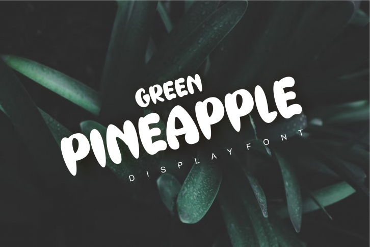 Green Pineapple Font Download