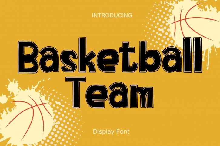 Basketball Team Font Download
