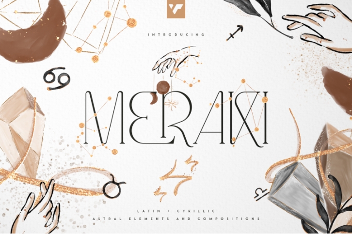 Meraki display font + more Font Download