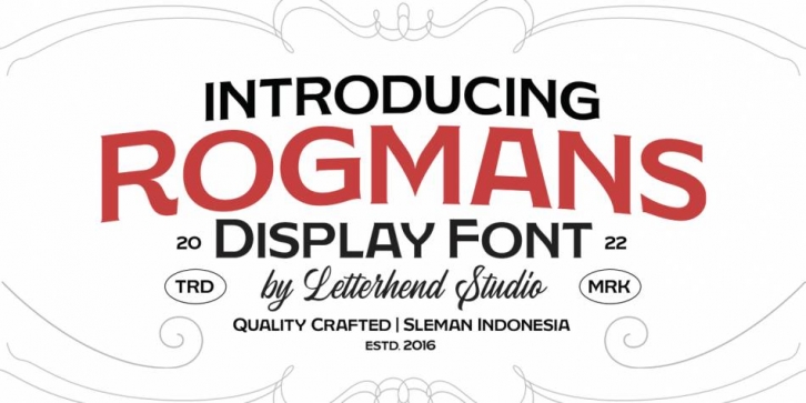 Rogmans Font Download