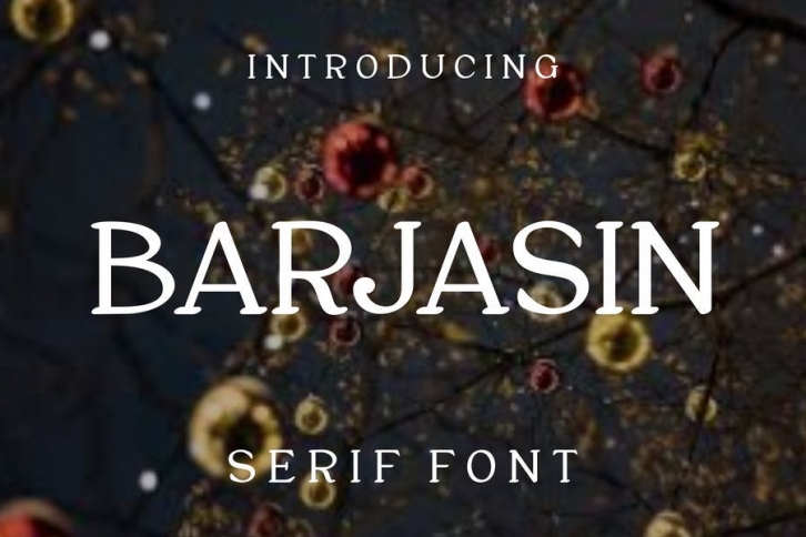 Barjasin Font Font Download