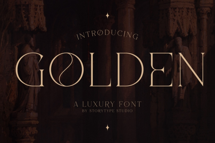 GOLDEN Typeface Font Download