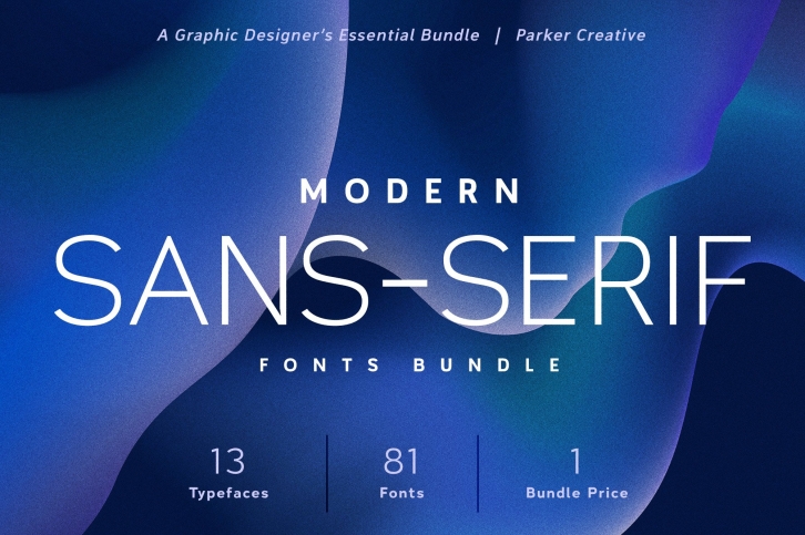 Essential Modern Sans-Serif Bundle Font Download