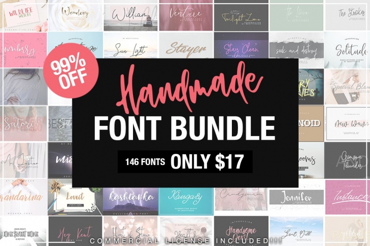 Summer Sale 146 in 1 Bundle Font Download