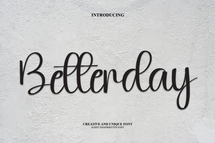 Betterday Font Download