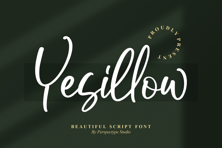 Yesillow Font Download
