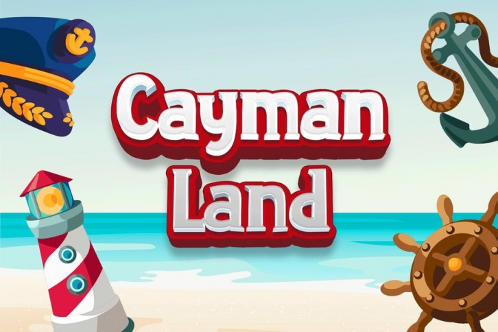 Cayman Land – Gaming Font Font Download