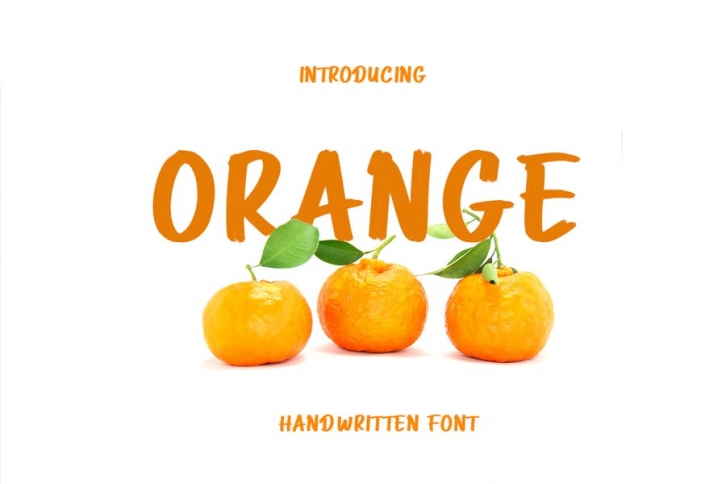 Orange Font Download