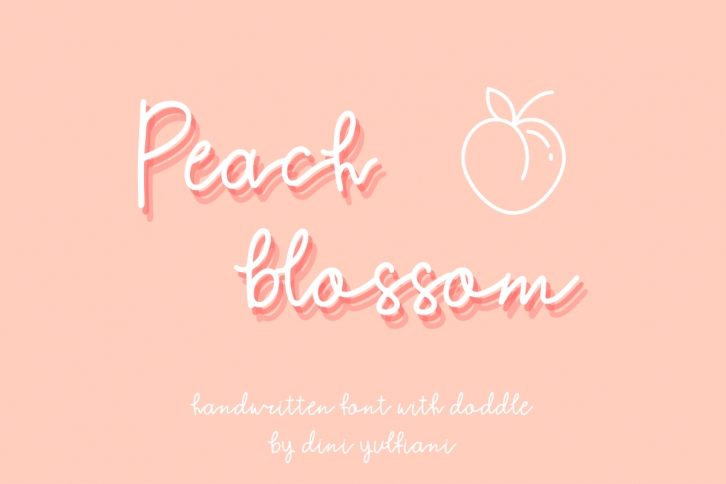 Peach Blossom Font Download