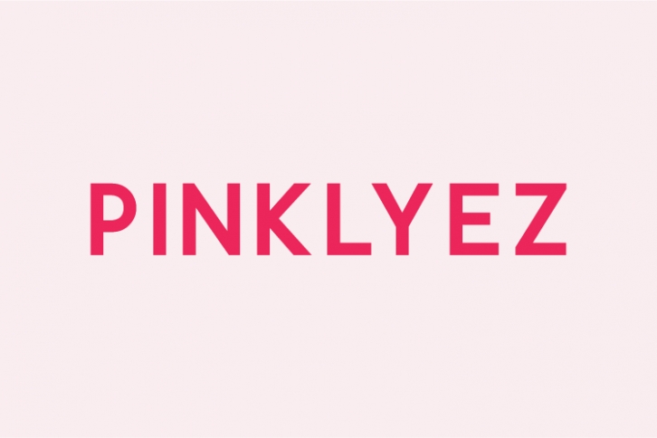Pinklyez Font Download
