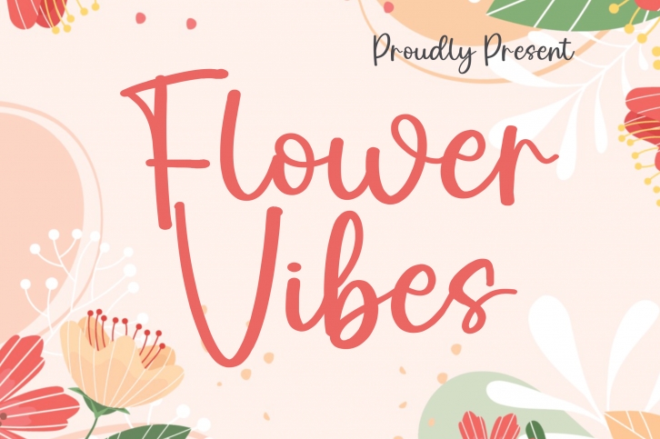 Flower Vibes Font Download