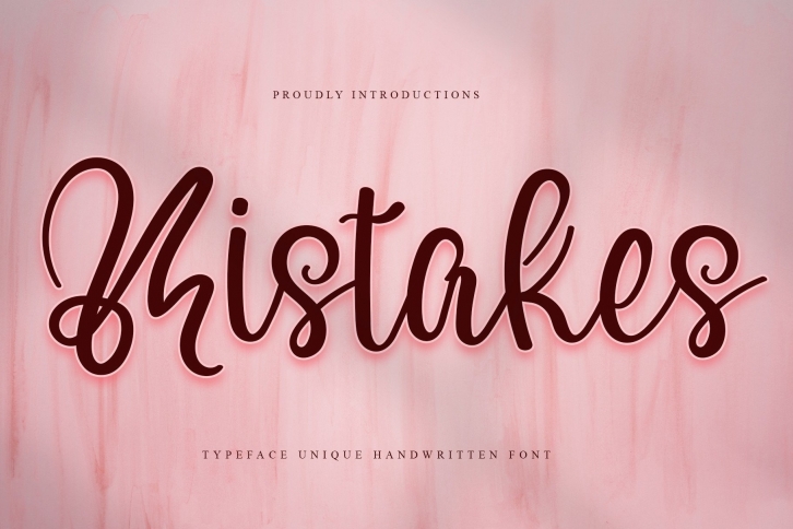 Mistakes Font Download