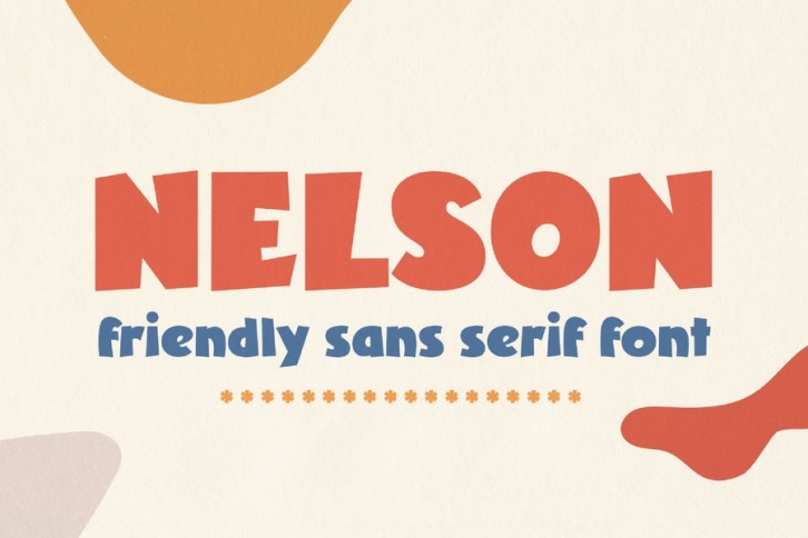 Nelson - Friendly Sans Serif Font Download