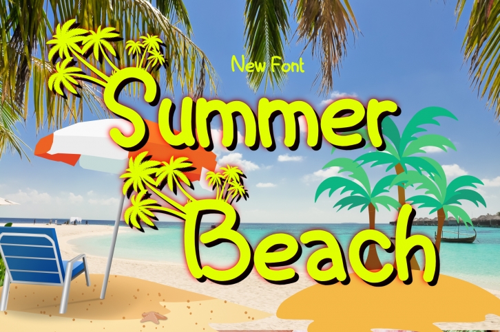 Summer Beach Font Download