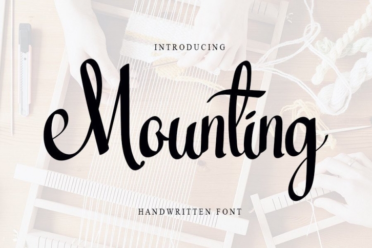 Mounting Font Download