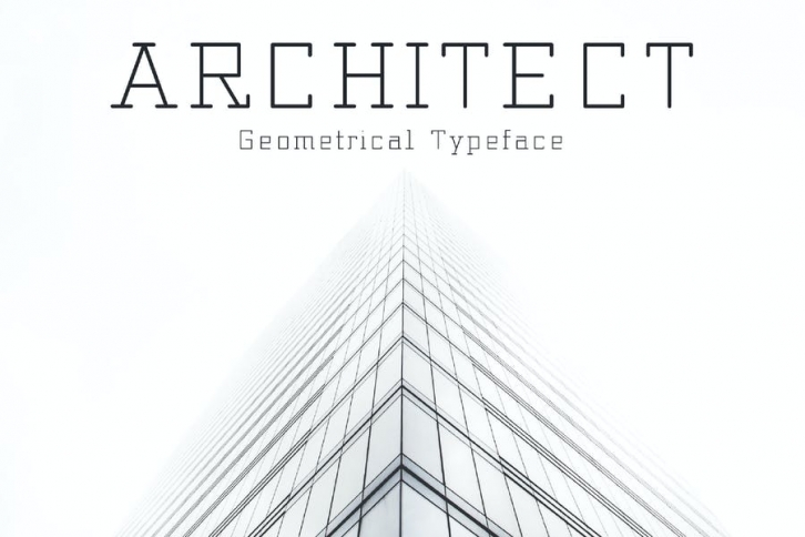 Architect - Geometrical Typeface Font Download