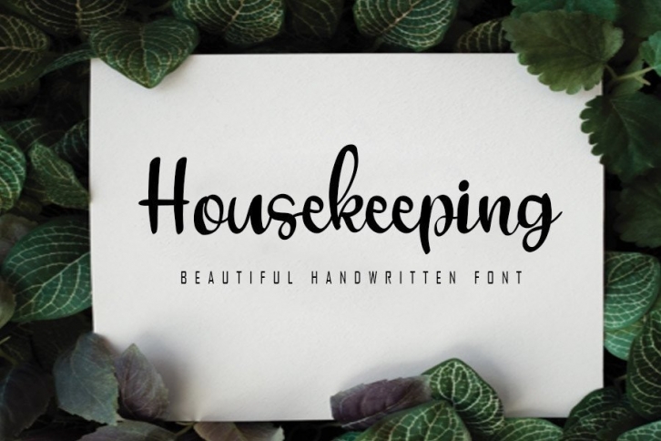 Housekeeping Font Download