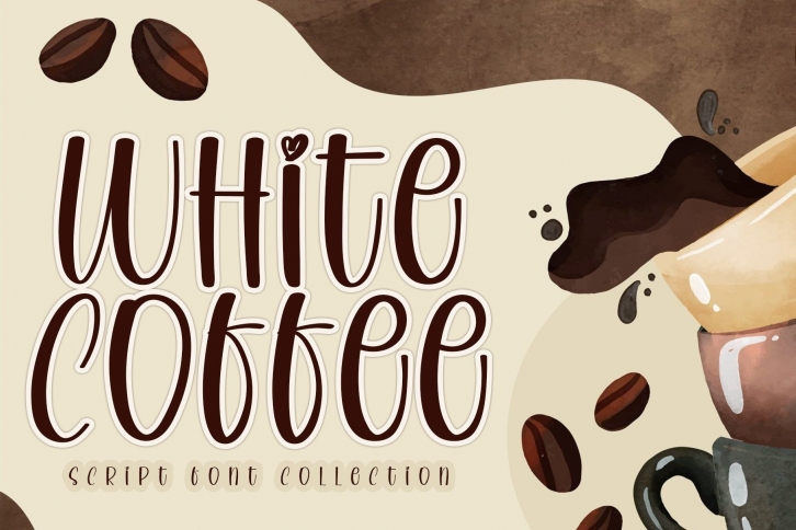 White Coffee Font Download