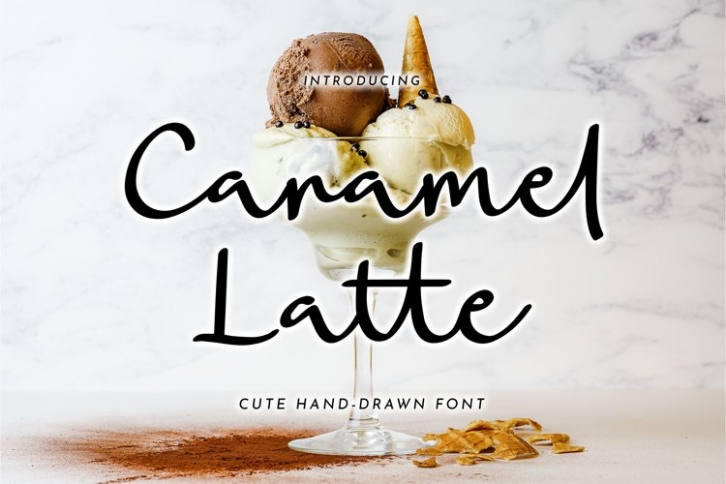 Caramel Latte Font Download