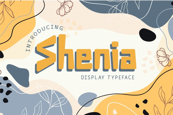 Shenia Font Download