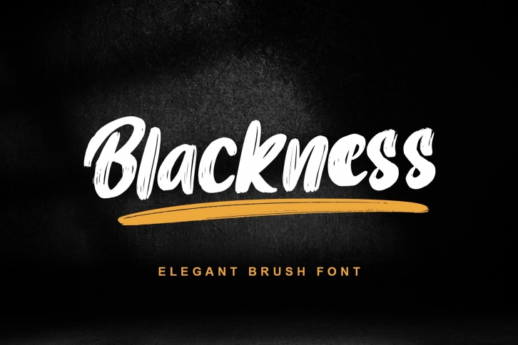 Blackness Font Download