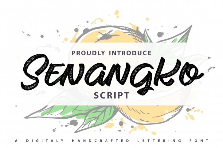 Senangko Font Download