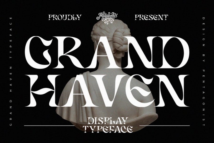 Grand Haven | Display Typeface Font Download