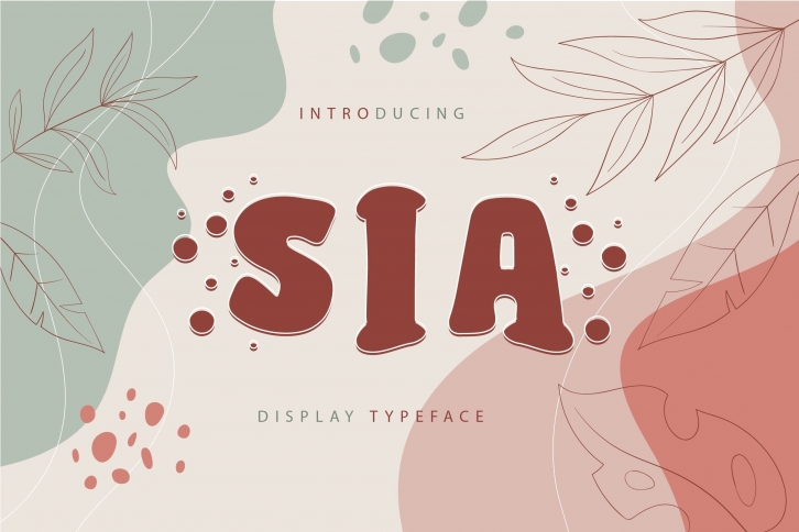 Sia | Display Typeface Font Download