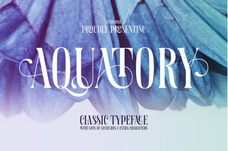 Aquatory - Classic Font Font Download